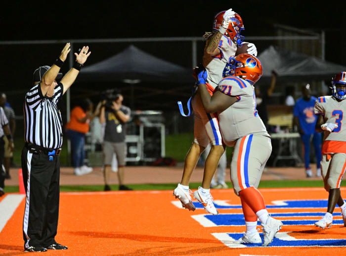 East St Louis St Frances Academy Illinois Maryland football 9-2-23 Tim Vizer 23615